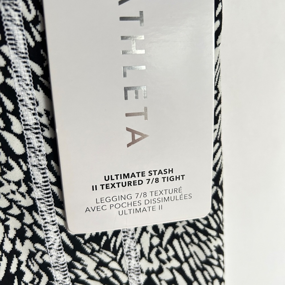 Athleta Ultimate Stash II Textured Tights Pants Womens 3X Plus Yoga NWT $109 - Picture 5 of 16
